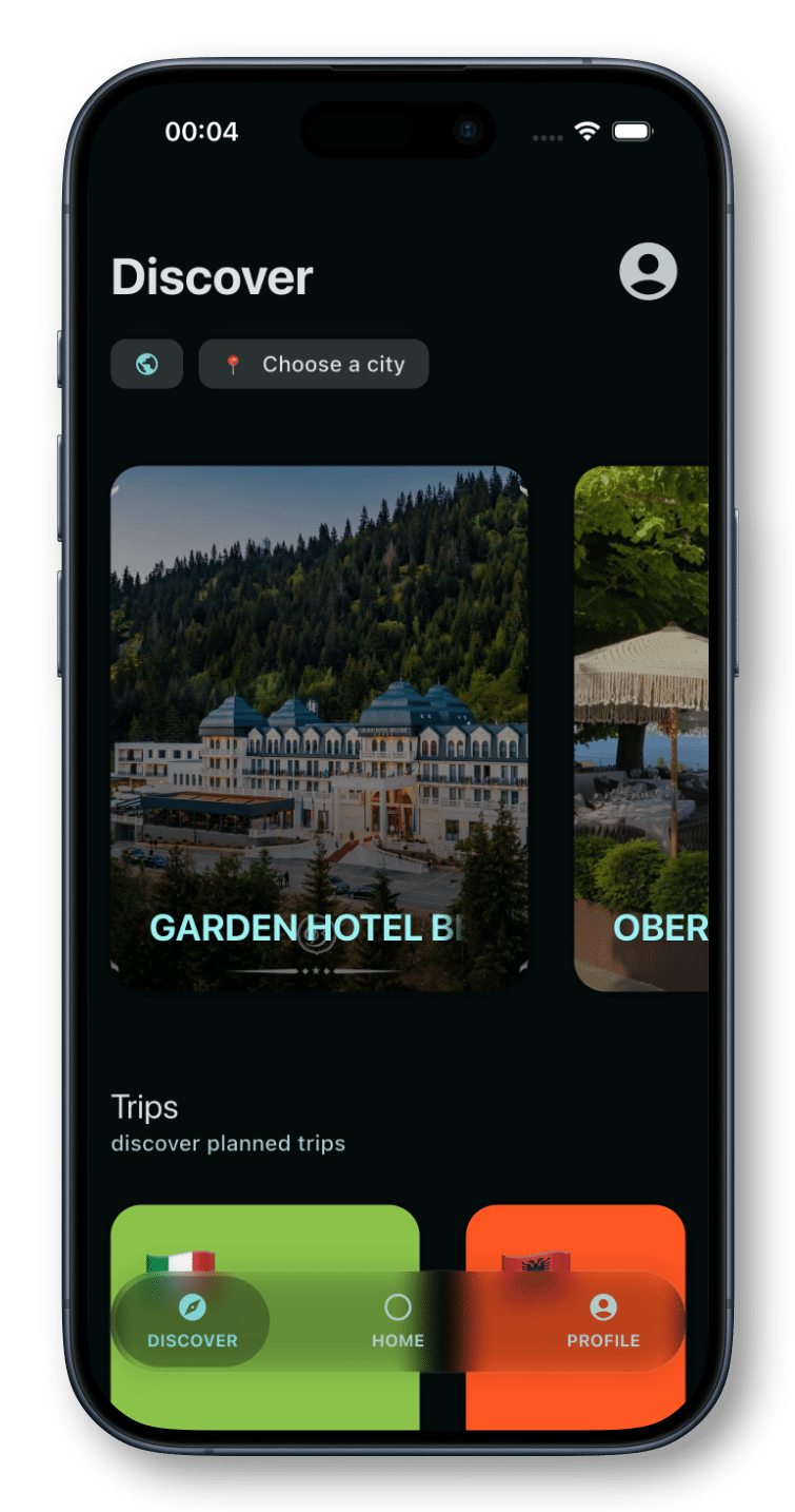 dayhero app discover phone mockup