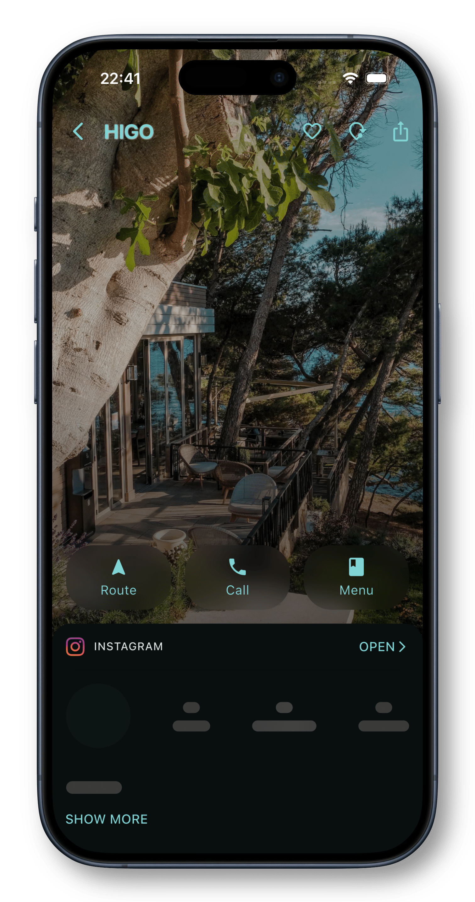 dayhero app site phone mockup